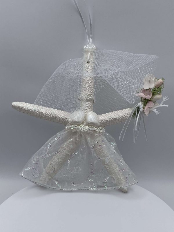 Bride Starfish Ornament