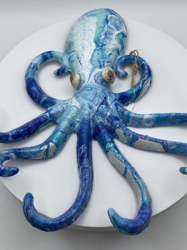 Octopus Ornament or wall hanging