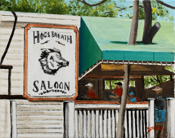 Hog's Breath Saloon In Key West Florida