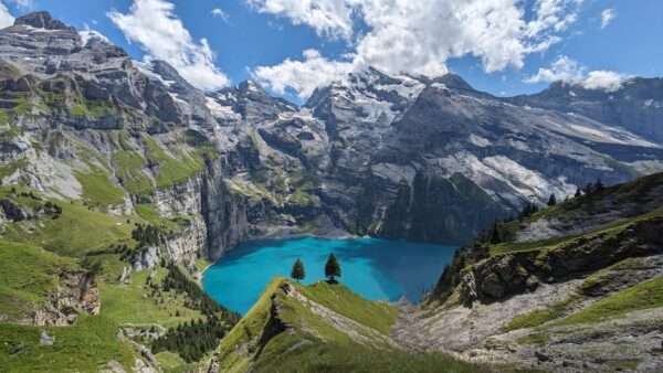 Turquoise Lake, Switzerland