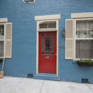 Red door photo print 10x15