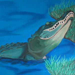 Apex in the Water (24x24 Inches)