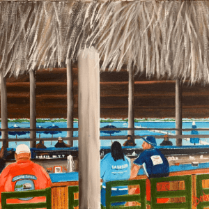 Inside Spanish Point Tiki Bar