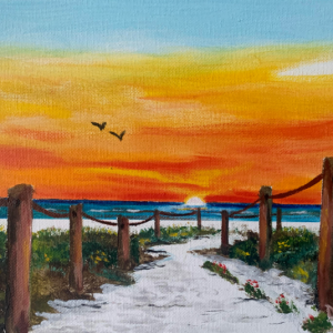 Paradise Sunset On Siesta Key Beach