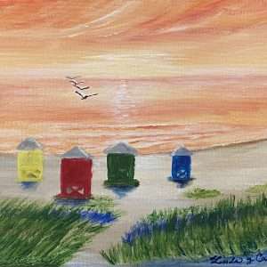 Siesta Towers 8"x10"