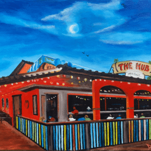 Evening At The Hub Baja Grill On Siesta Key