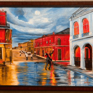 New Orleans Wedding Parade On Bourban Street