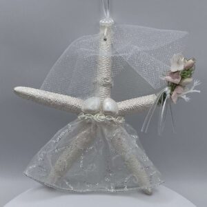 Bride Starfish Ornament