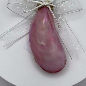 Rose Shell Angel Ornament