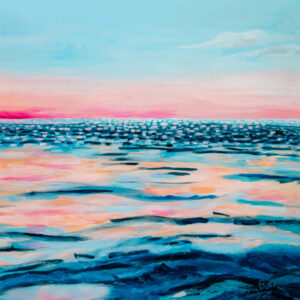 Pastel Sunset on Lido Beach