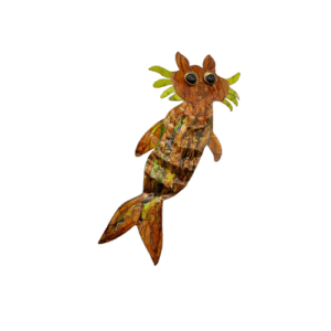 Metal Art - orange Catfish/Axolotl