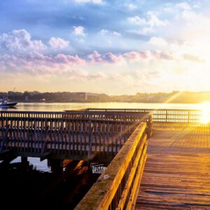 Floating & Boating (12"x16" Print)