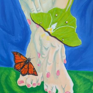 I Let the World Touch Me (24x30 Inches)