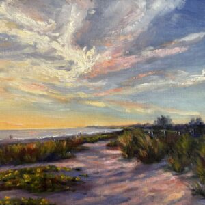 Last Light - 11x14, Oils on panel