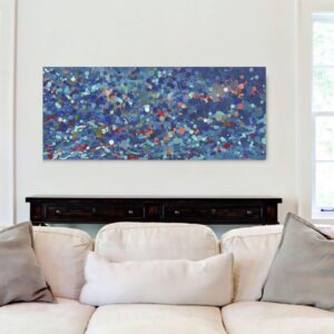 Sea Sparkle. 20 x 48" SALE!