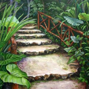 The Passage - 18x24, acrylics on canvas